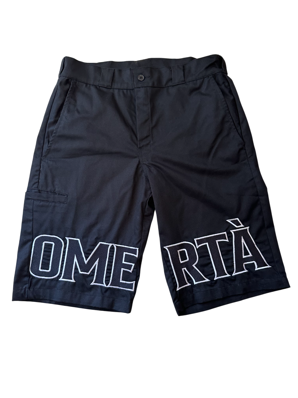 Black Omertà Dickies Shorts Set