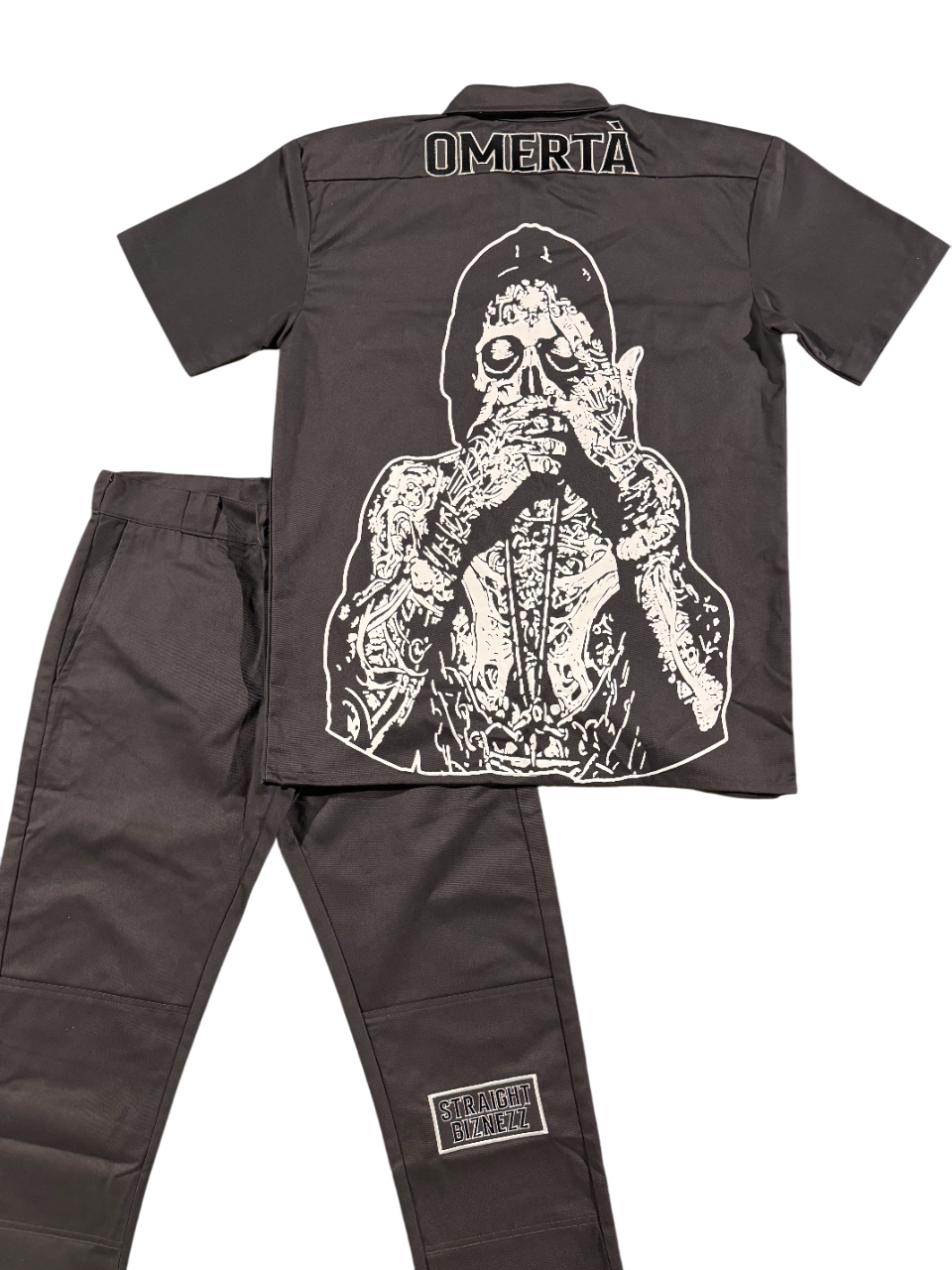 (Pre-Order) Grey Omertà Dickies