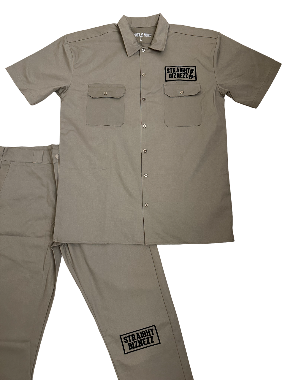 Khaki Omertà Dickies Old Logo