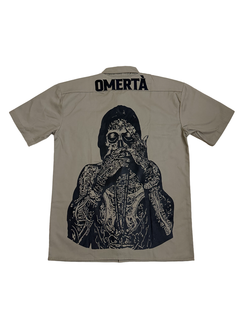 Khaki Omertà Dickies Old Logo