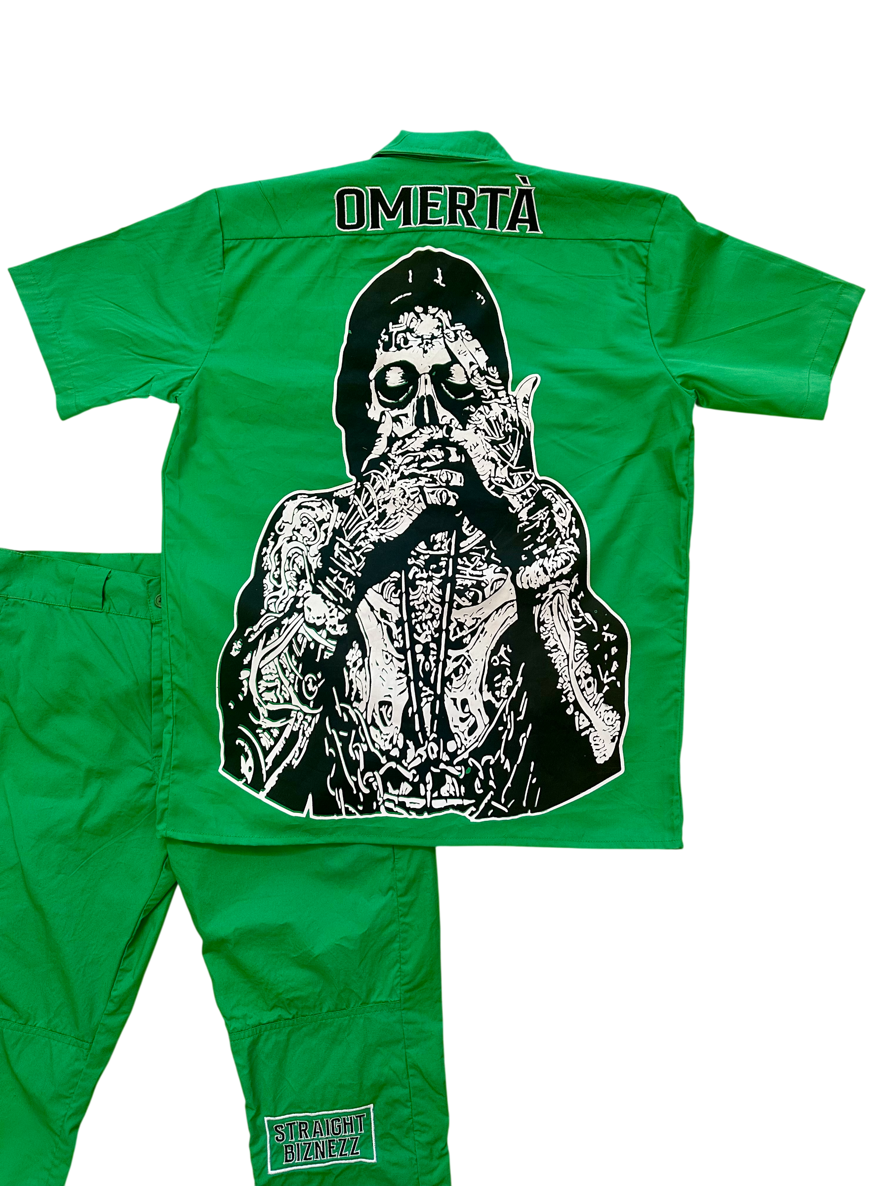 (Pre-Order) Slime Green Omertà Dickies