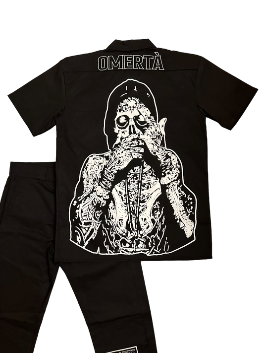 Black Omertà Dickies