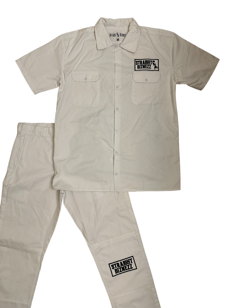 White Omertà Dickies